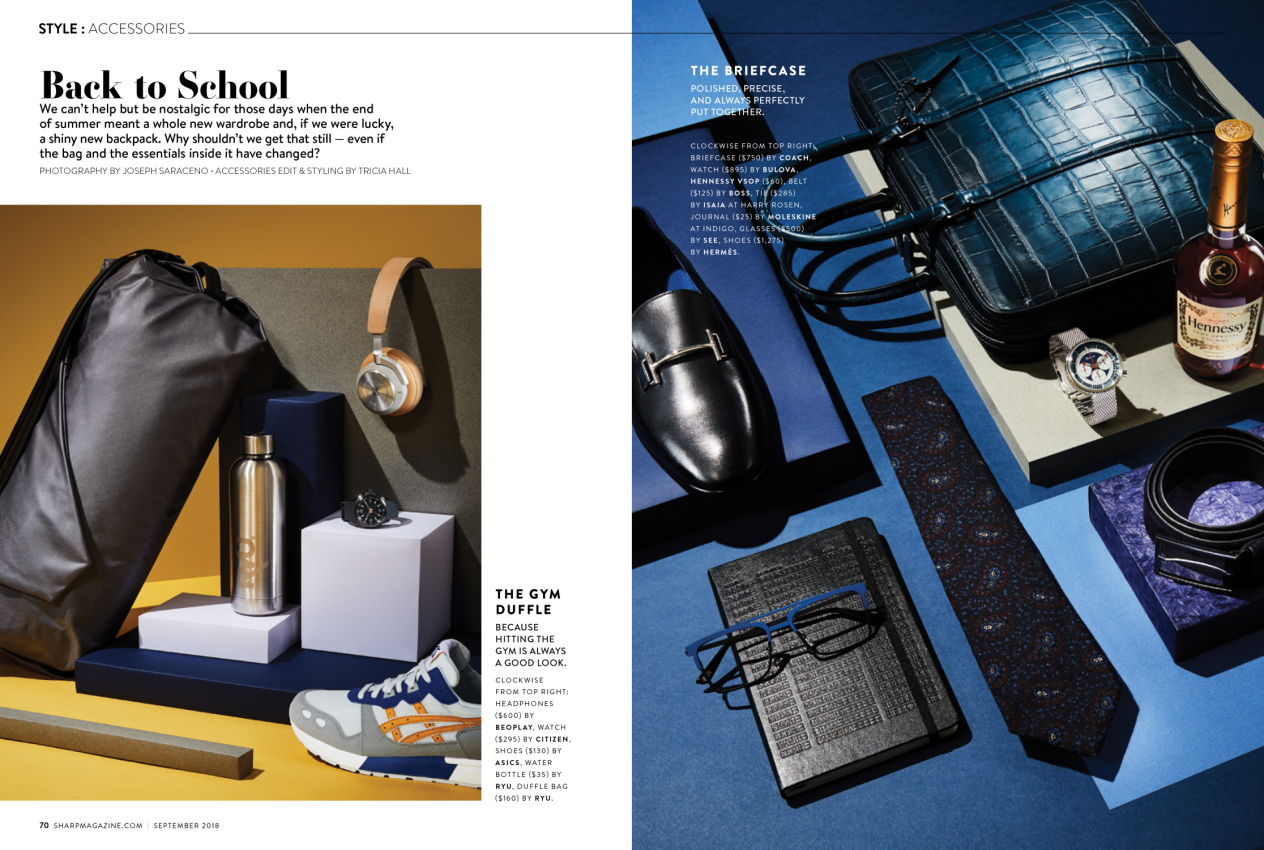 TRICIA HALL - PORTFOLIO - ACCESSORIES